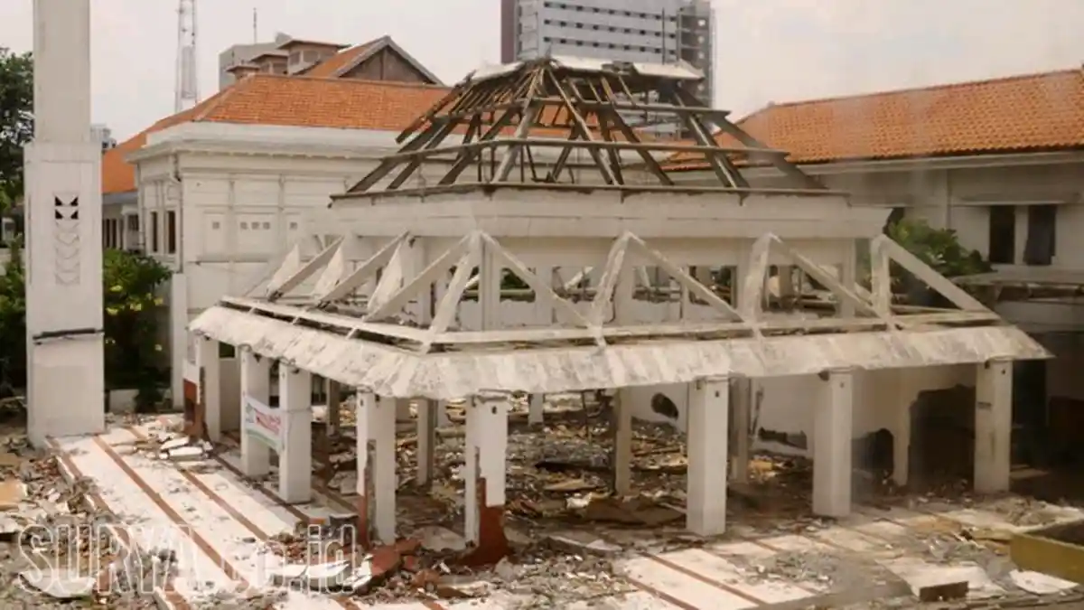 Masjid Kompleks Balai Pemuda Besok Dibongkar, DKS malah Bilang begini