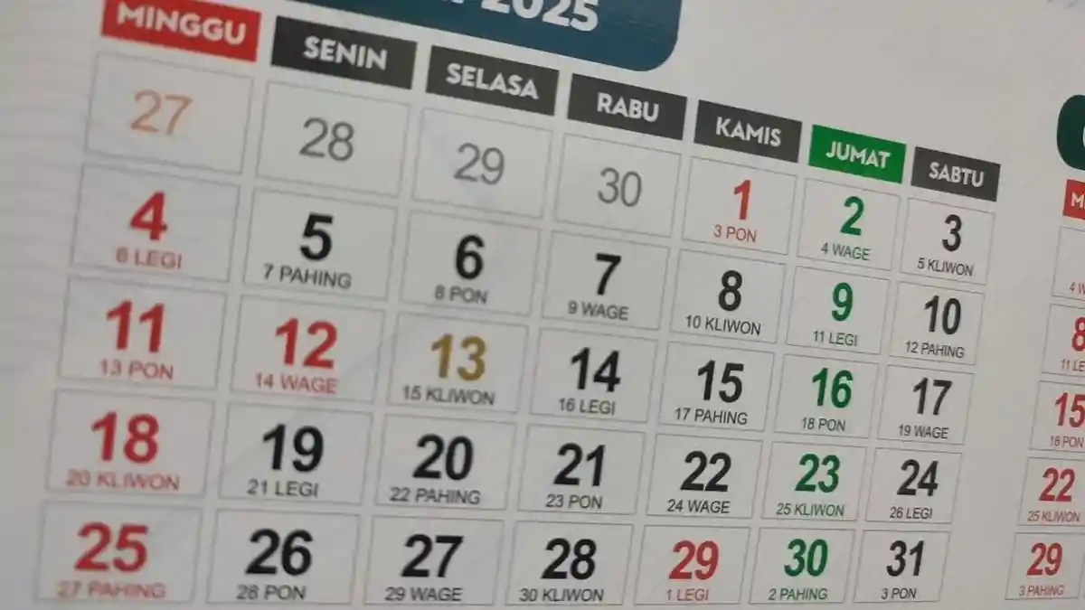 Daftar Hari Libur dan Cuti Bersama Bulan Mei 2025: Melimpah Tanggal Merah, Dua Long Weekend