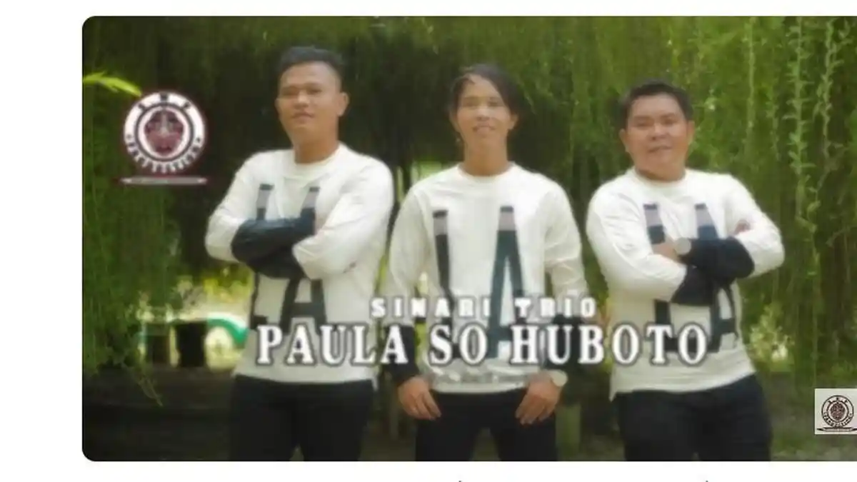 Lirik Lagu Batak Paula So Hu Boto Dipopulerkan oleh Sinari Trio