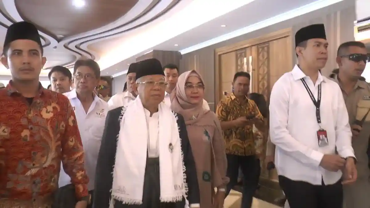 Di Sumsel, KH Ma'ruf Amin Sambangi Ulama dan Kaum Muda Milenial