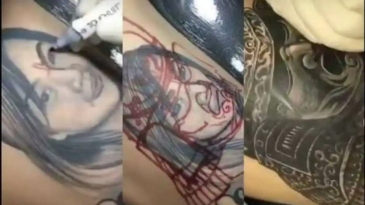 Dulunya Cinta Setengah Mati, 7 Tato Wajah Sang Mantan Sekarang Jadi Begini