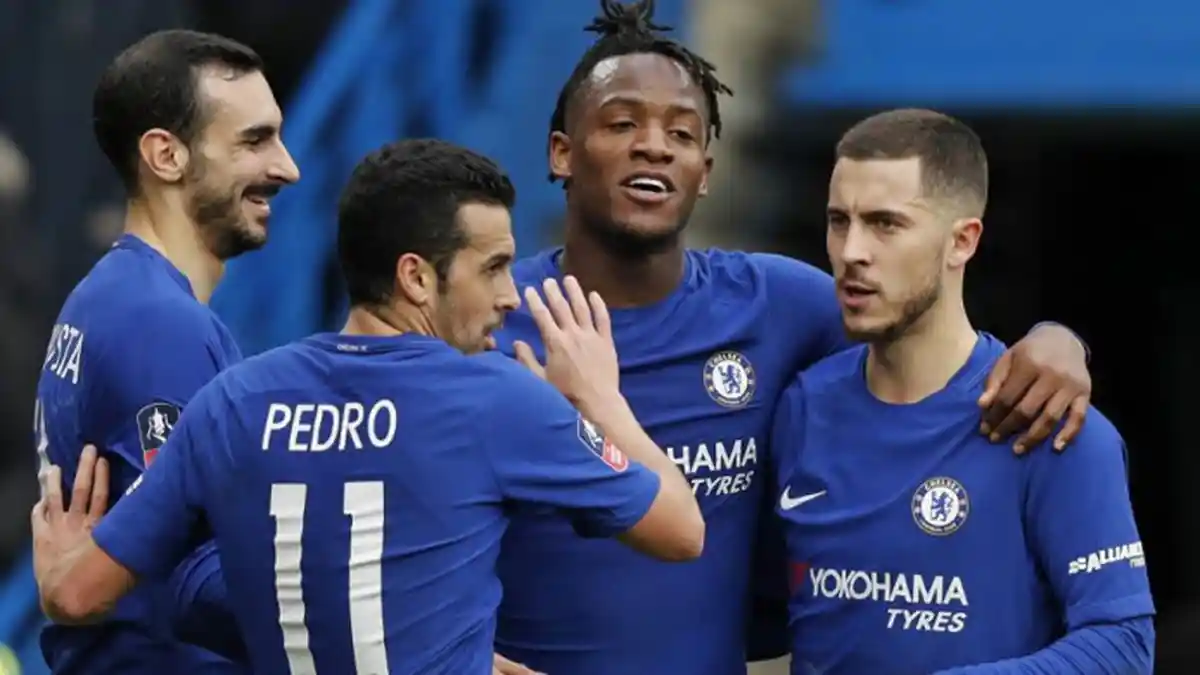 Chelsea vs Newcastle United: Michy Batshuayi Dua Gol, The Blues Lolos ke Babak Kelima Piala FA