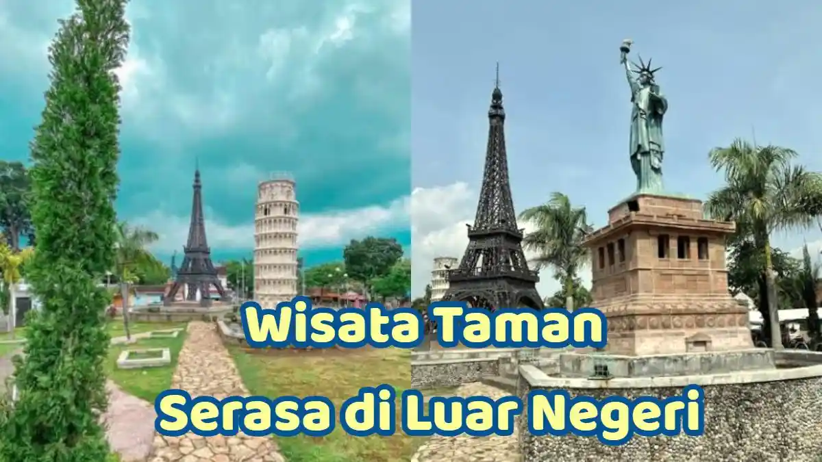 Boyolali Jateng Punya Wisata Taman Serasa di Luar Negeri, Ada Tiga Ikon Dunia yang Megah, HTM Gratis