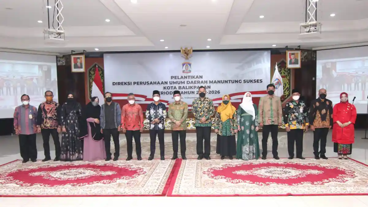 Direksi Baru Perumda Manuntung Sukses Balikpapan, Lirik Potensi Maritim dan Logistik
