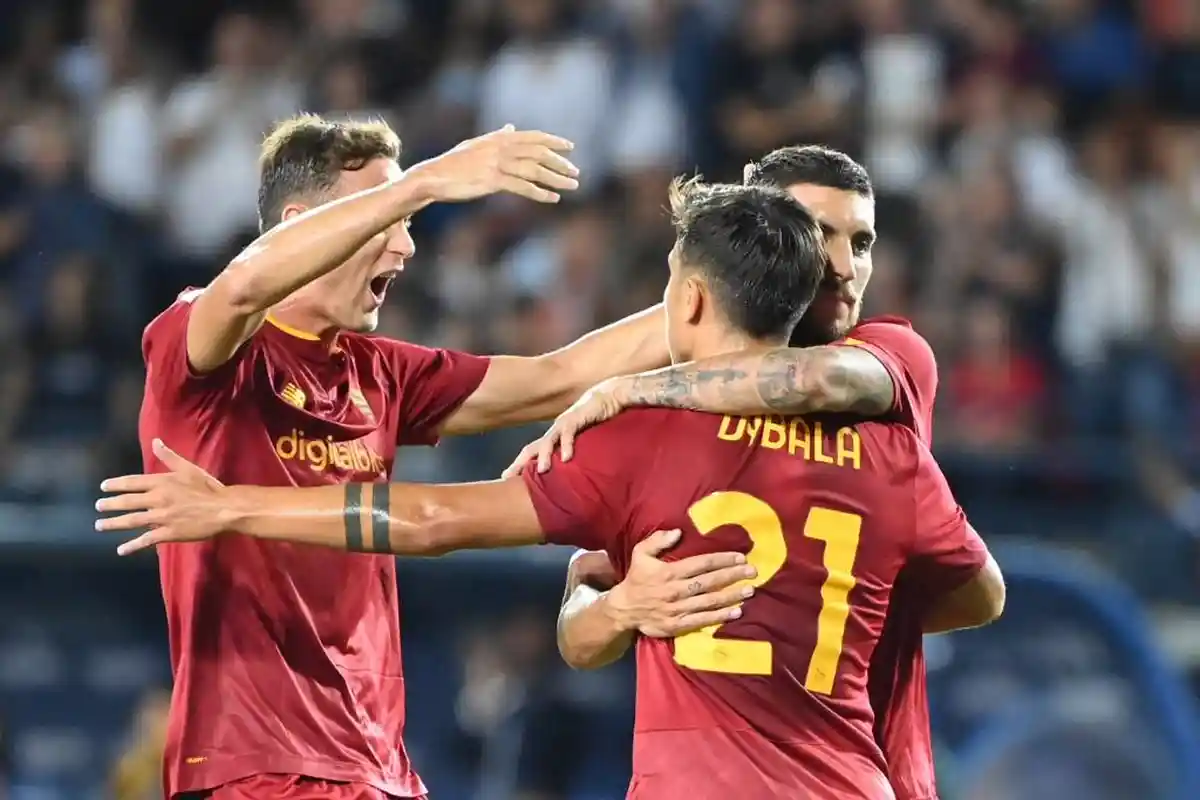 Hasil Empoli vs AS Roma, Paulo Dybala 1 Gol, 1 Assist, Tammy Abraham 1 Gol, AS Roma Menang