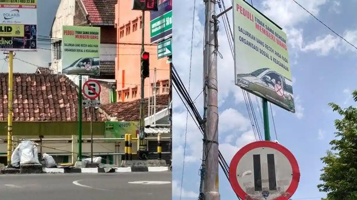 Satpol PP DIY Larang Warga Beri Uang atau Barang kepada Pengemis di Tempat Umum