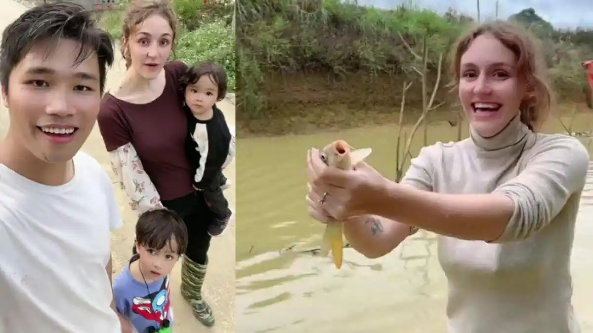 VIRAL Petani Nikahi Bule Kaya Asal Italia, Kini Hidup Sederhana di Kampung, Istri Ikut ke Sawah