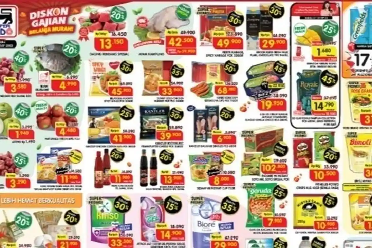 KATALOG Promo Superindo Hari Ini 28 September 2023 Rinso Cair Rp33.500 Sunlight Jumbo Rp14.900