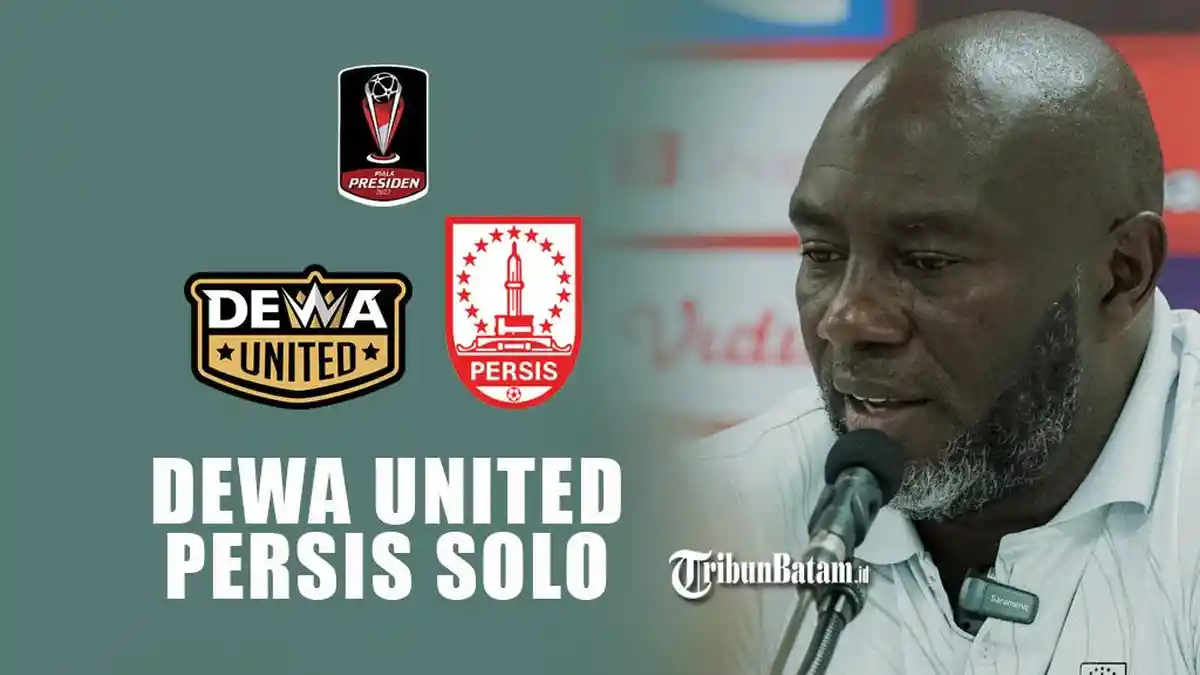 Live Streaming Dewa United vs Persis Solo Kick Off 16.00 WIB, Jacksen: Kita Tak Mau Ambil Risiko