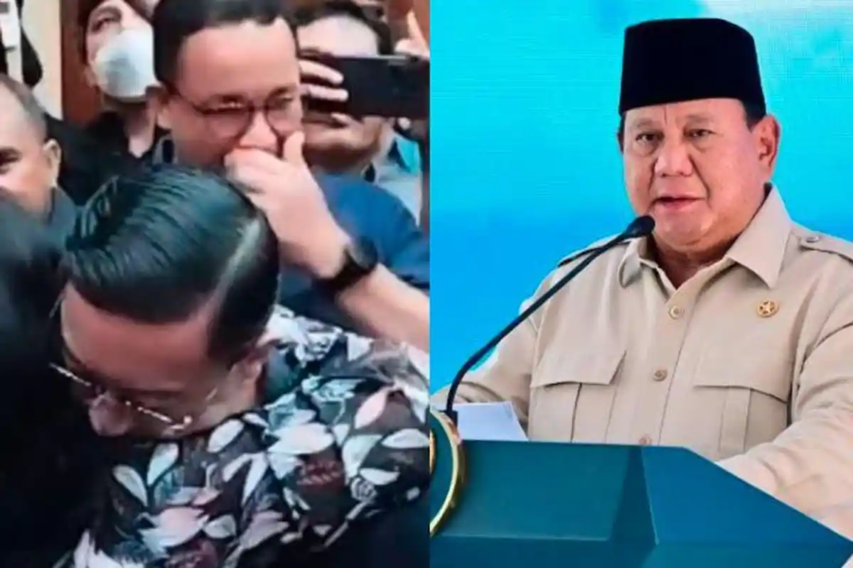 MENDADAK Anies Baswedan Datangi Tom Lembong Usai Terima Abolisi, Ucap Terima Kasih ke Prabowo