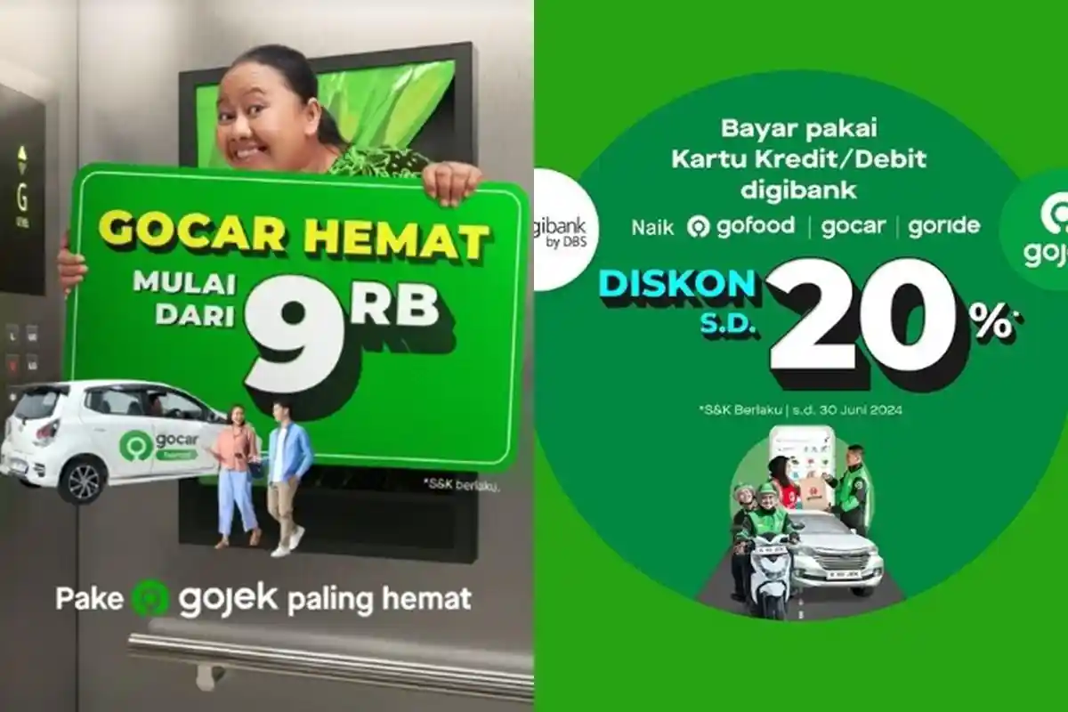 14 Kode Promo Gojek Terbaru Hari Ini Spesial 31 Mei 2024 Diskon GoCar Rp9 Ribu, GoRide 90 Persen