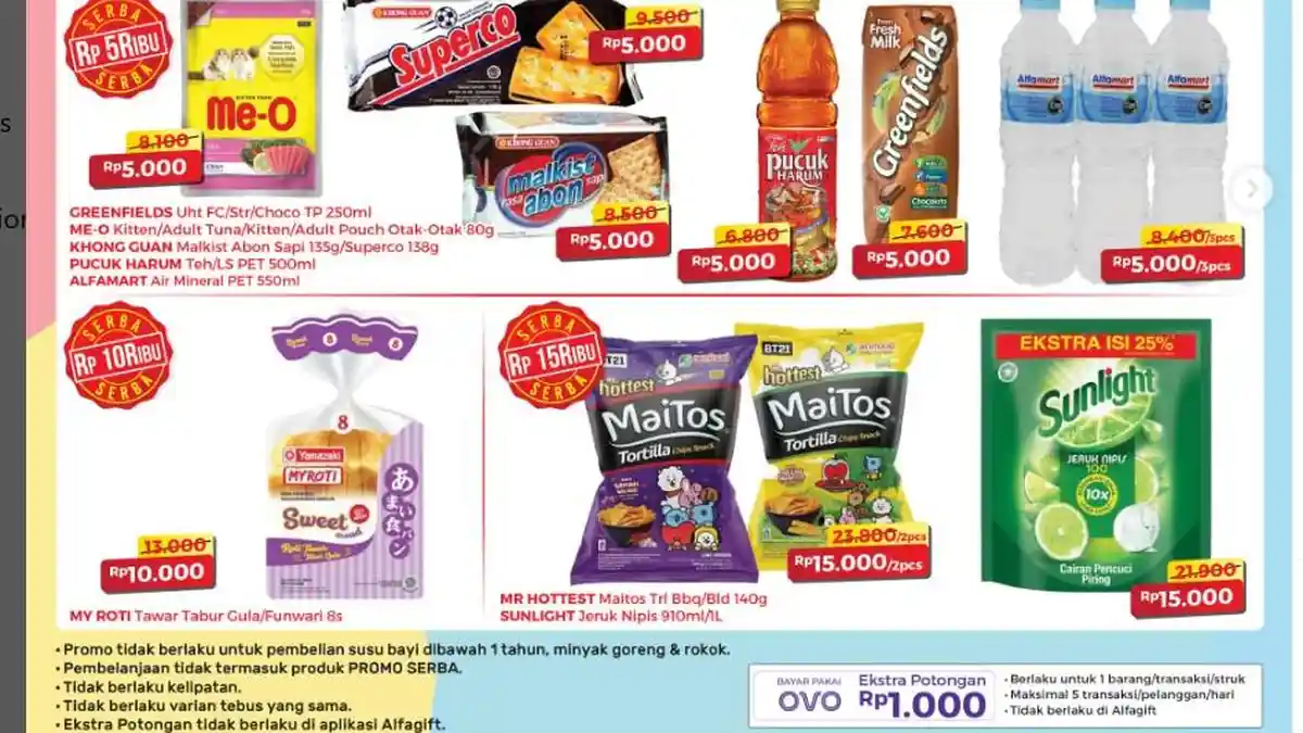KATALOG Promo Alfamart 14-15 Agustus 2023 Snack Minuman Segar DISKON ...
