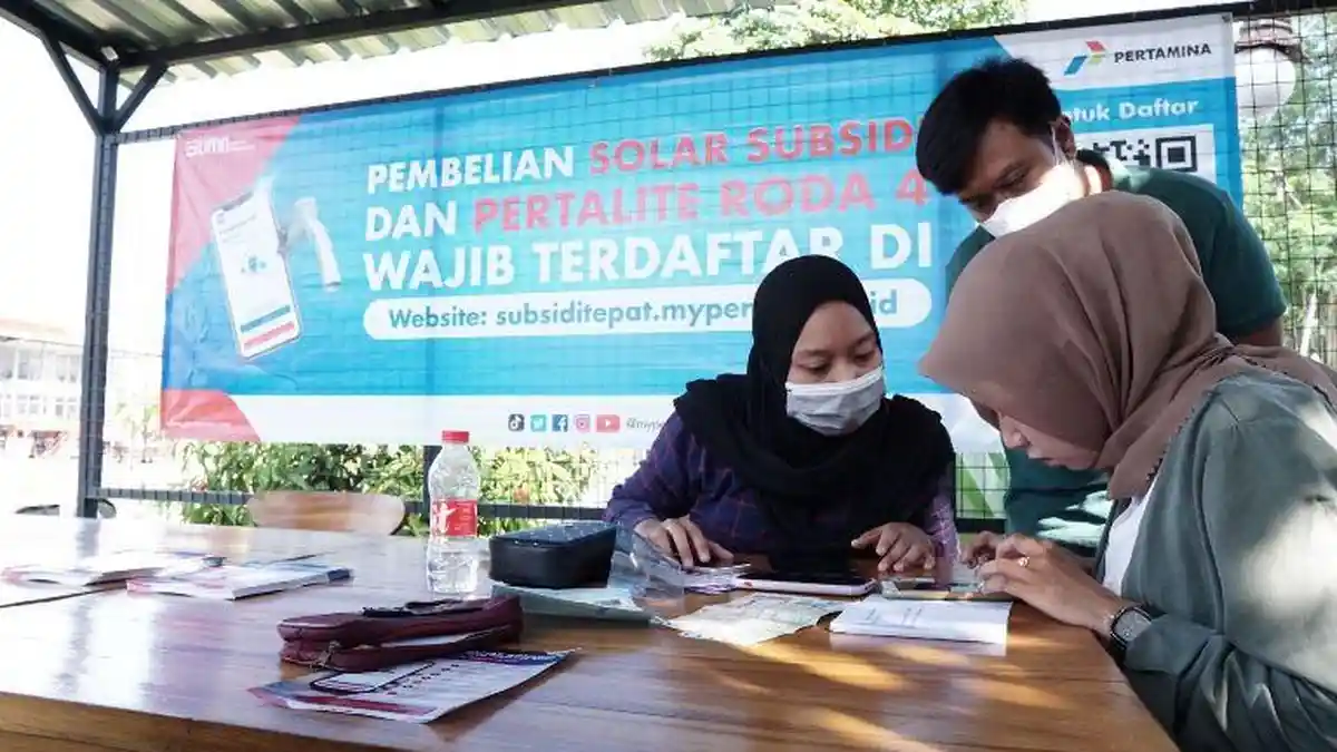 Pendaftar BBM Subsidi Lewat Website Pertamina Tembus 50 Ribu Kendaraan dalam Empat Hari