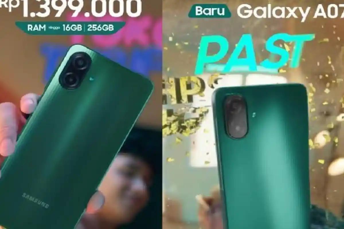 Samsung Galaxy A07 Resmi Rilis di Indonesia, Harga HP Terjangkau dengan Dukungan Update 6 Tahun
