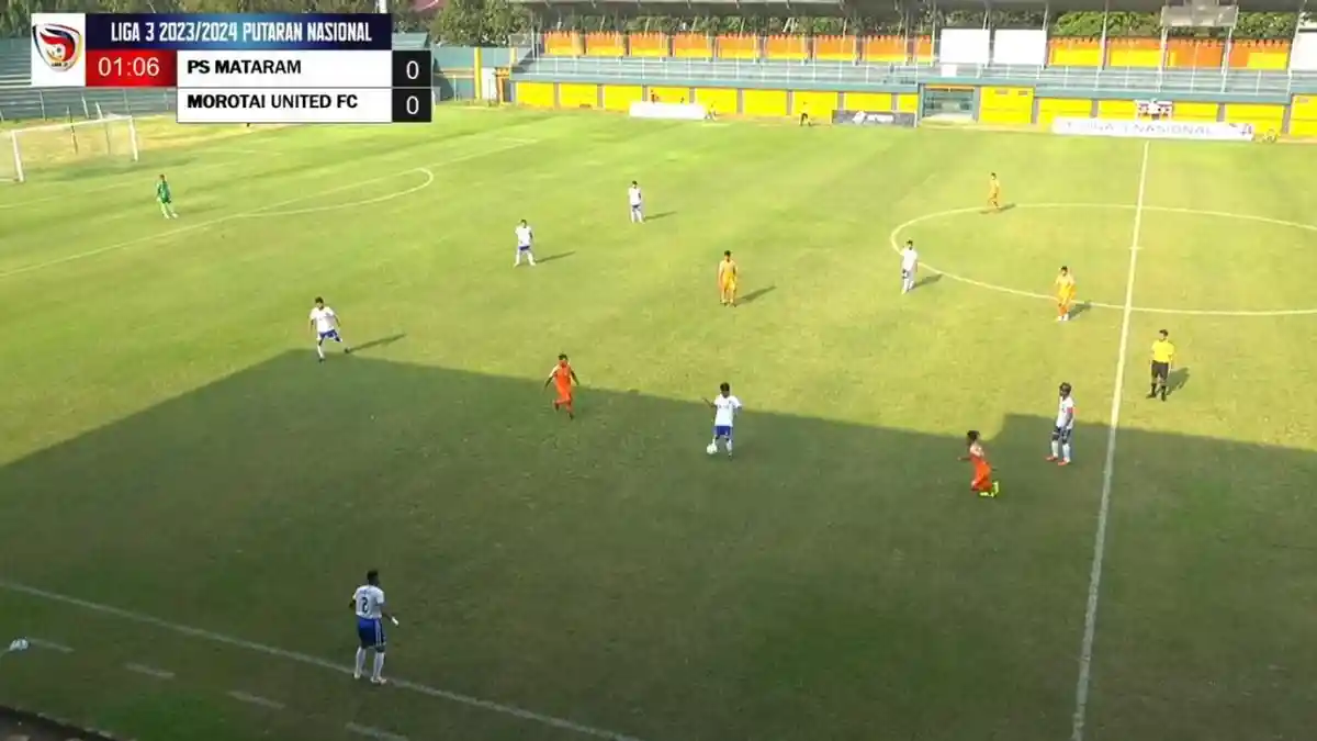 SEDANG BERLANGSUNG Morotai United vs PS Mataram, Putaran Nasional Liga 3, Ini Link Live Streaming