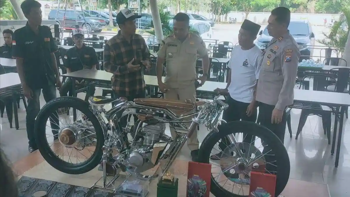 Pelor Angin, Motor Kustom dari Bangkalan yang Mencuri Perhatian di Kustomfest 2026
