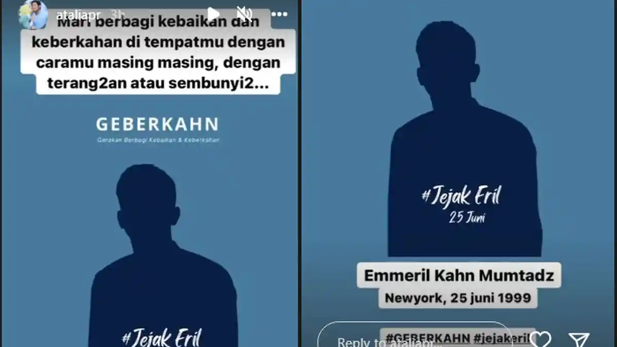 Eril Hari Ini Ulang Tahun, Atalia Praratya & Ridwan Kamil Buat Kegiatan GEBERKAHN, Bagi Sembako