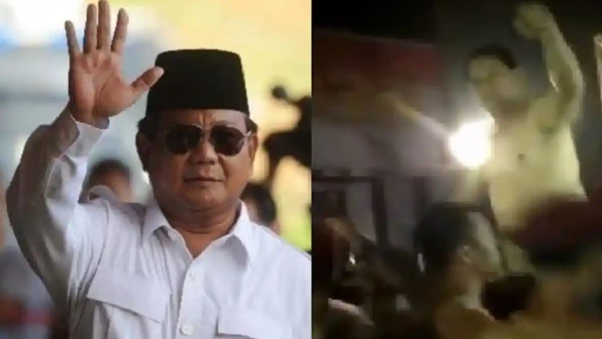 Bertelanjang Dada Bukti Prabowo Sehat, Siap Maju Capres