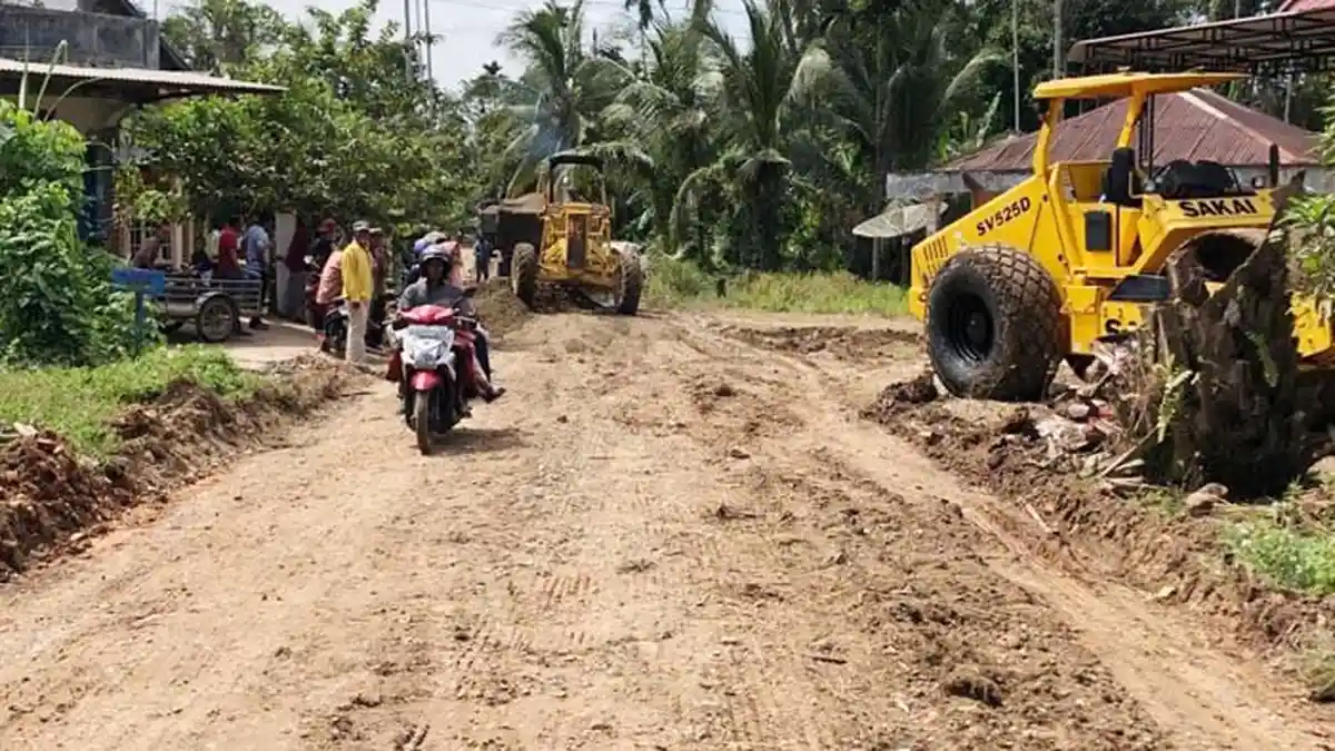 Dinas Sediakan Alat, Rekanan Siapkan Material