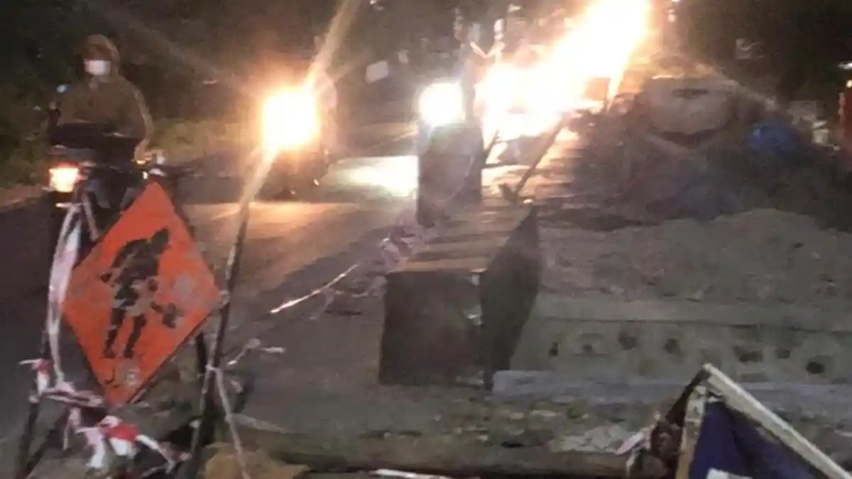 Dalam Sepekan Sudah 2 Kali Kecelakaan di Jembatan Manjangloe Jeneponto