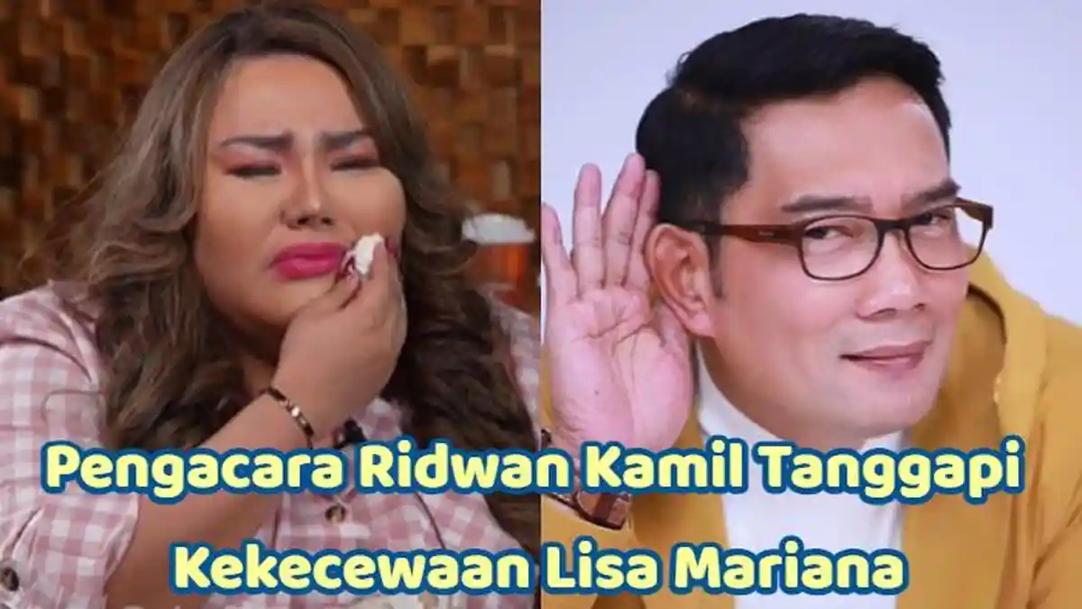 Lisa Mariana Kecewa Ridwan Kamil Mangkir Sidang, Pengacara RK: Ini Kasus Perdata Bukan Pidana Bos