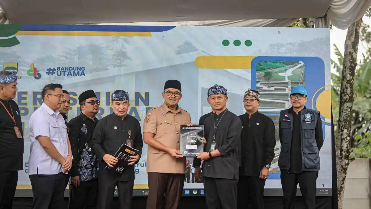 TPU Terpadu Cibiru Diresmikan, Farhan Tegaskan Layanan Pemakaman Gratis dan Antipungli