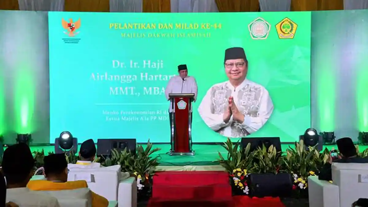 Ingin Ciptakan Wirausahawan Tangguh, Menko Airlangga: Pemerintah Dorong Program Santripreneur