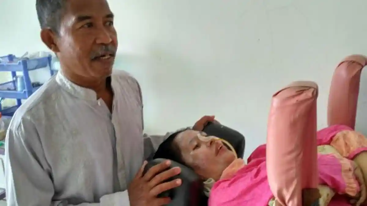 Pasien Lima Tahun Koma Akhirnya Dirujuk ke RSUD AWS Samarinda