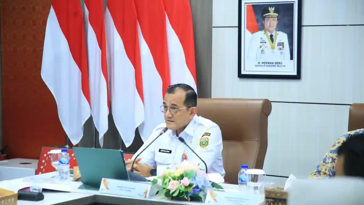 Pimpin Rapat Monev Stranas PK,Edward Tekankan Pentingnya Strategi Perubahan Mindset Digitalisasi