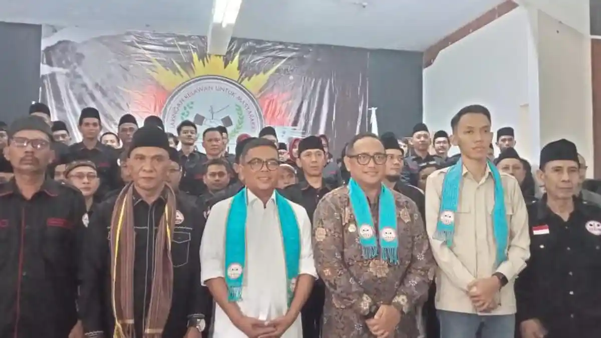 Andra Soni Sampaikan Pesan Ini saat Hadiri Pengukuhan Pengurus DPP Ormas Jarum di Lebak