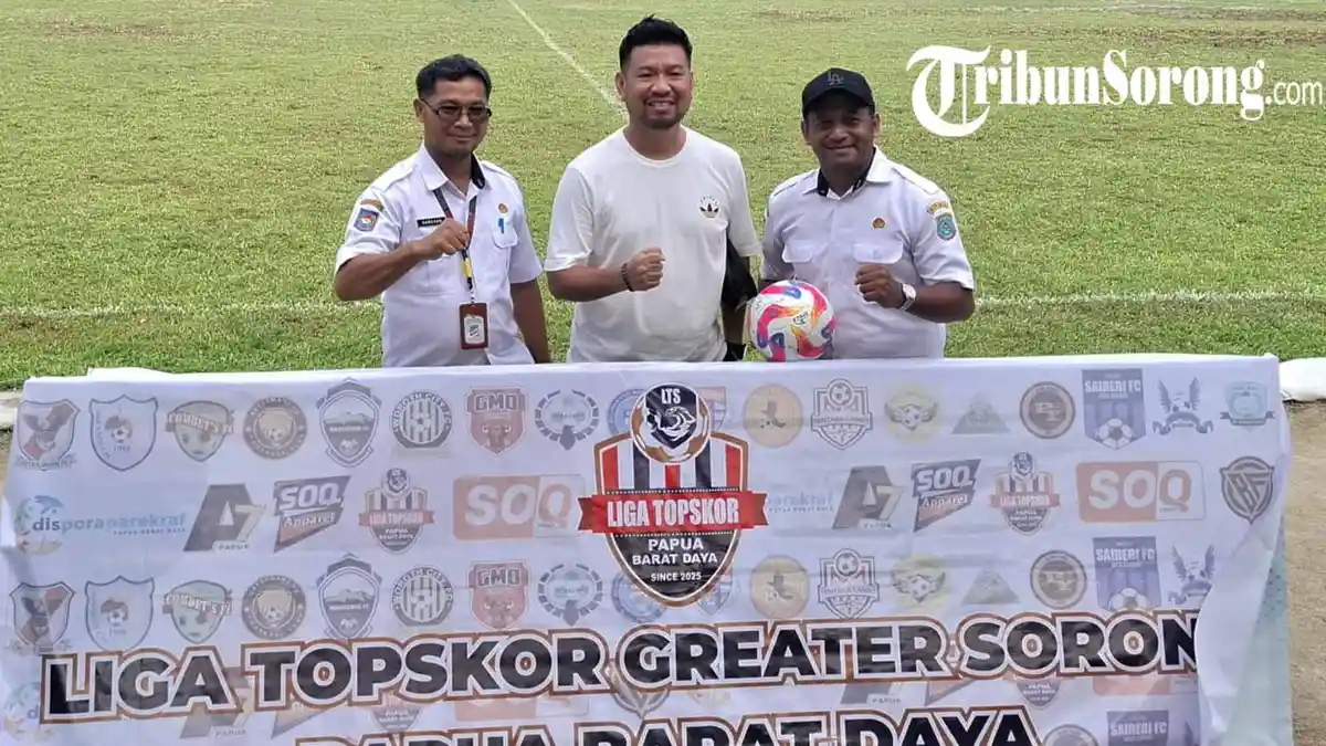 Liga Top Skor Greater Resmi Dibuka di Kota Sorong, 18 Klub Muda Berlaga ...