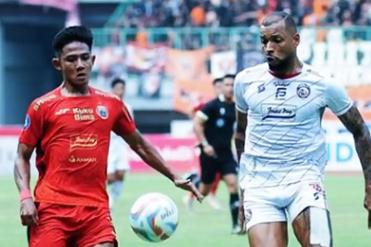 Hasil Skor Sementara Persija Jakarta Vs Arema FC 2-1 di Babak Pertama Liga 1, Ada Gol Sang Mantan