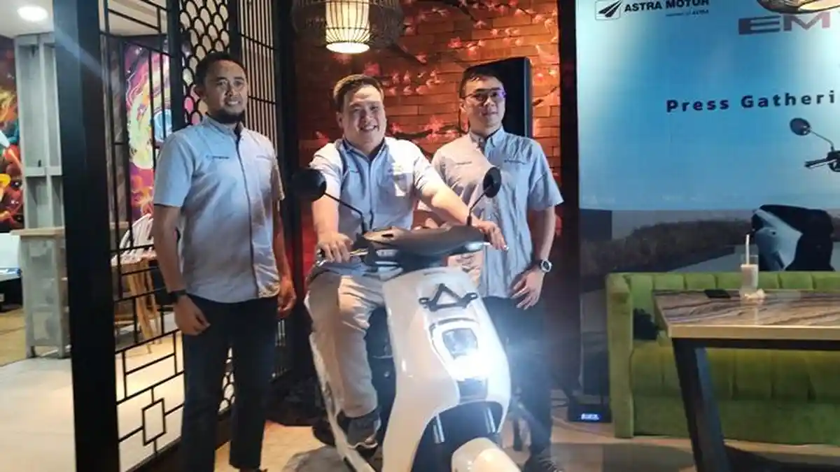 Karya Anak Bangsa, Motor Listrik Honda Siap Mengaspal di Balikpapan