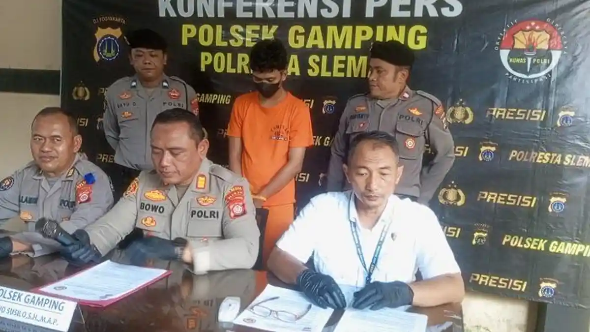 Dua Maling Motor di Gamping Tertangkap, Satu Pelaku Ternyata Masih Bocil