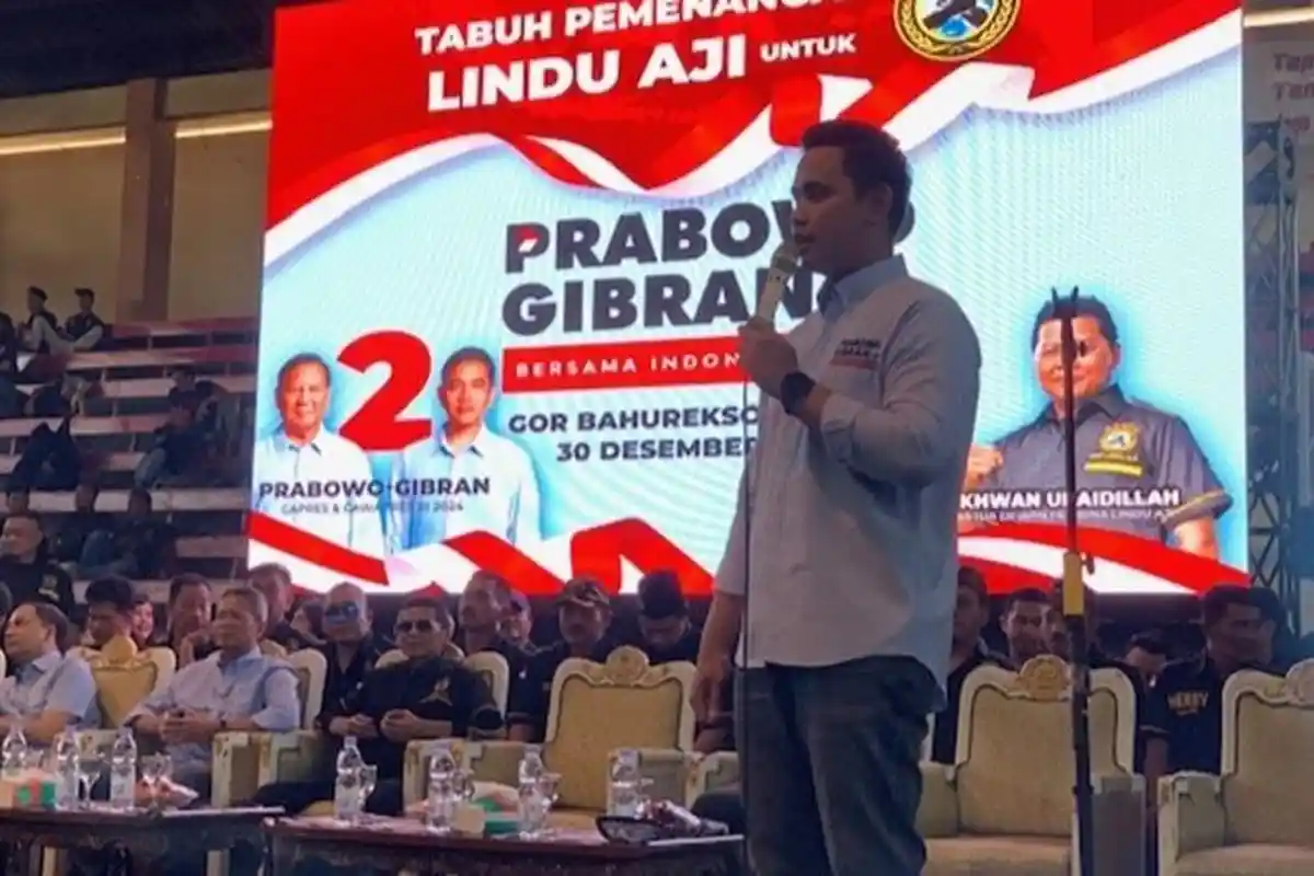 Dico Ajak Seluruh Anggota Lindu Aji Temui Akar Rumput untuk Sosialisasikan Prabowo-Gibran 