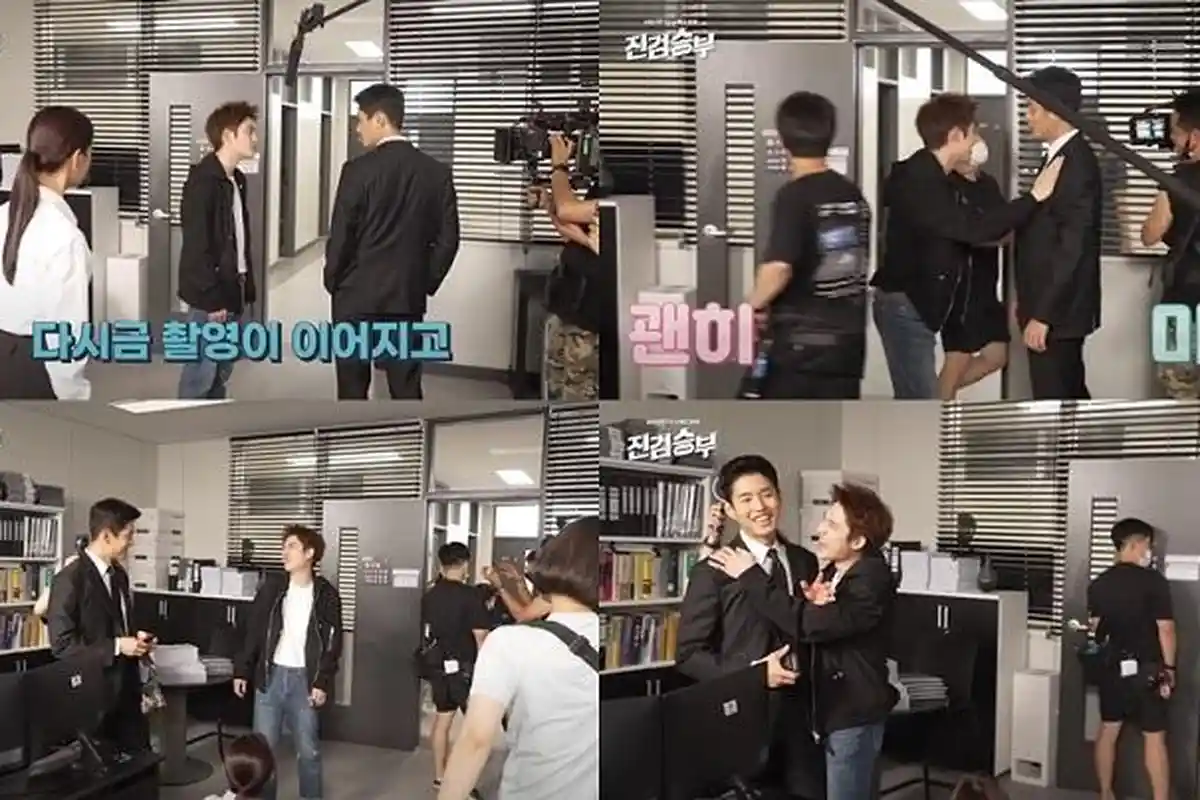 D.O EXO Asyik Peluk Ha Joon Saat Syuting Drama Korea 'Bad Prosecutor', Kontras dari yang Ditayangkan