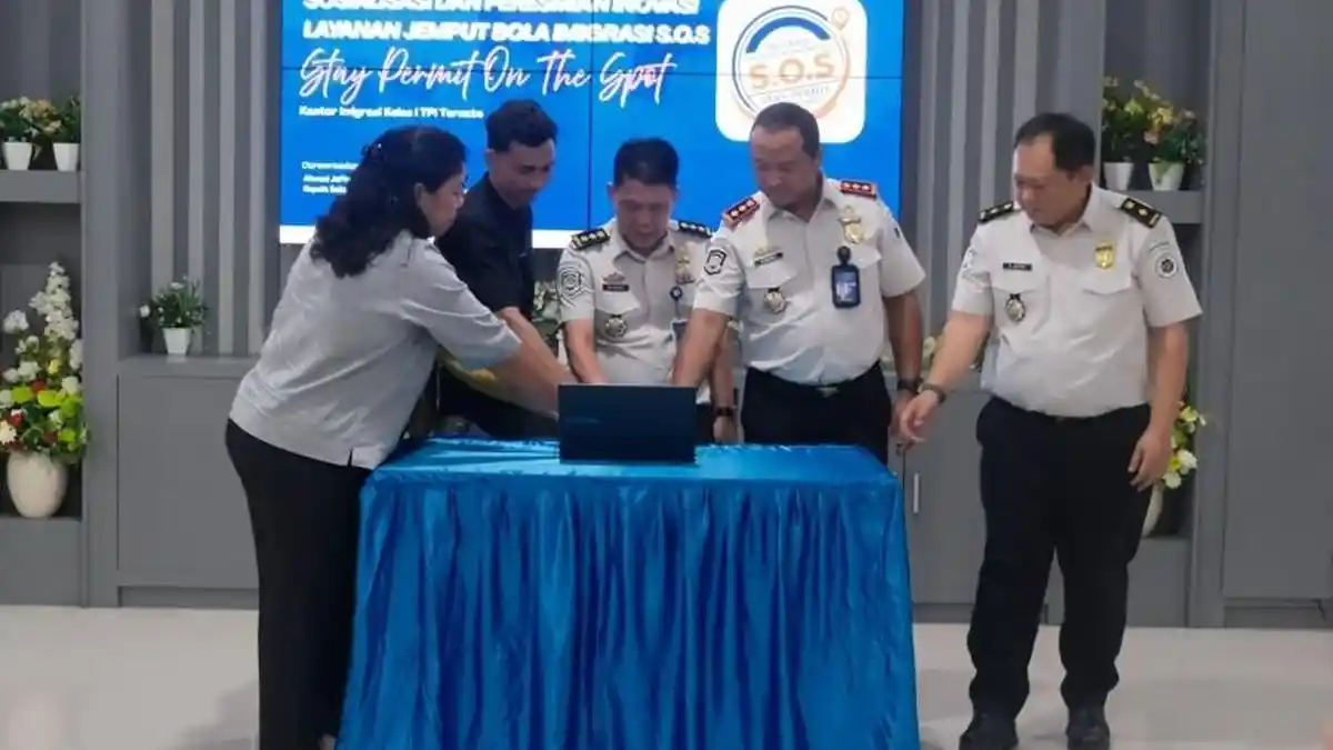 Imigrasi Ternate Resmi Luncurkan Inovasi Layanan Immigration S.O.S