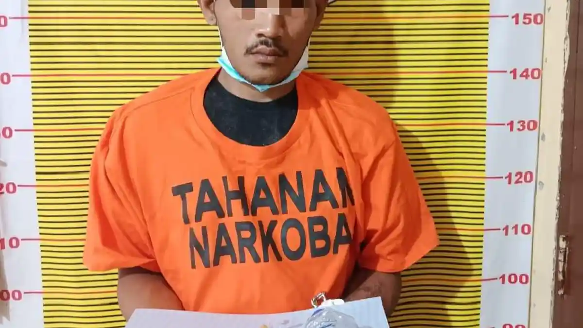 Polres Samosir Ringkus Seorang Buruh Harian Lepas, Sabu dan Alat Isap Ditemukan