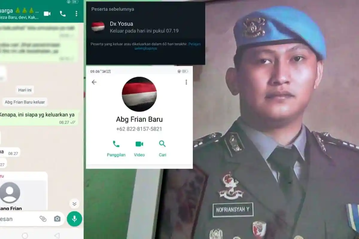 Nomor Brigadir Yosua Tiba Tiba Keluar Group WA, Martin Simanjuntak: Dihubungi Tapi Tidak Aktif