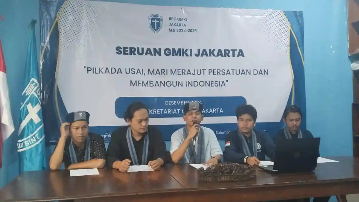 Pilkada Telah Usai, GMKI Jakarta Suarakan Masyarakat Kembali Bersatu