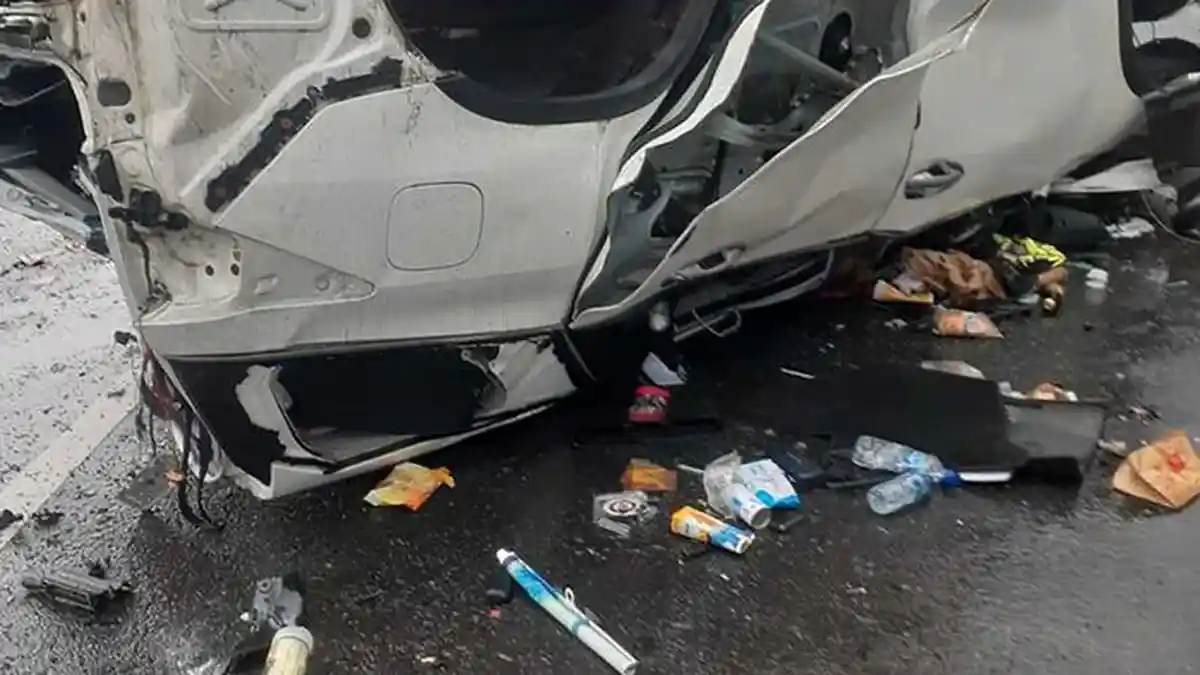 Kecelakaan Maut di Tol Solo-Ngawi, 2 Orang Meninggal Dunia