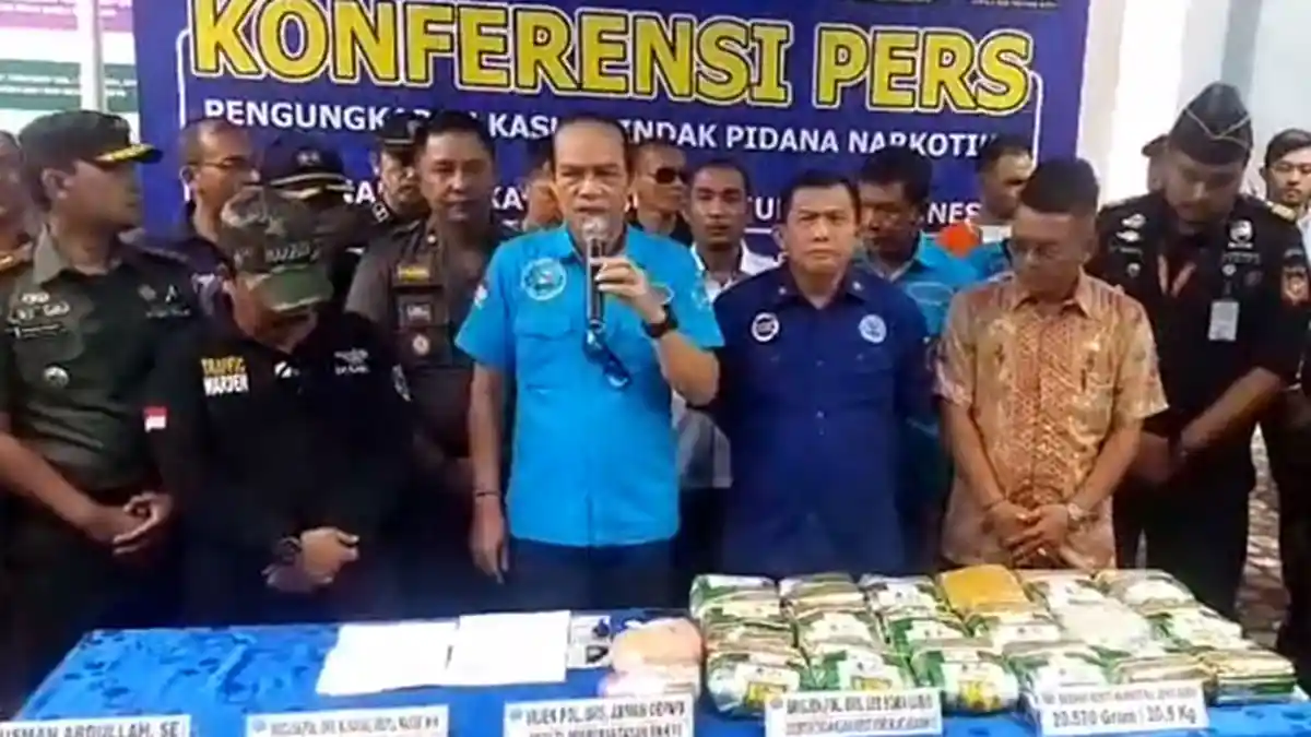 Pengakuan Sipir Lapas yang Selundupkan 40 Kg Sabu dari Malaysia ke Aceh, 20 Kg Sudah Diambil Pemesan