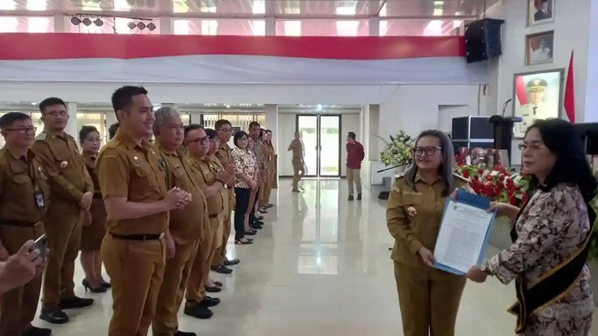 Pokja Bunda PAUD Bitung 2025–2030 Dilantik, Hengky Honandar: Anak Usia Dini Aset Masa Depan