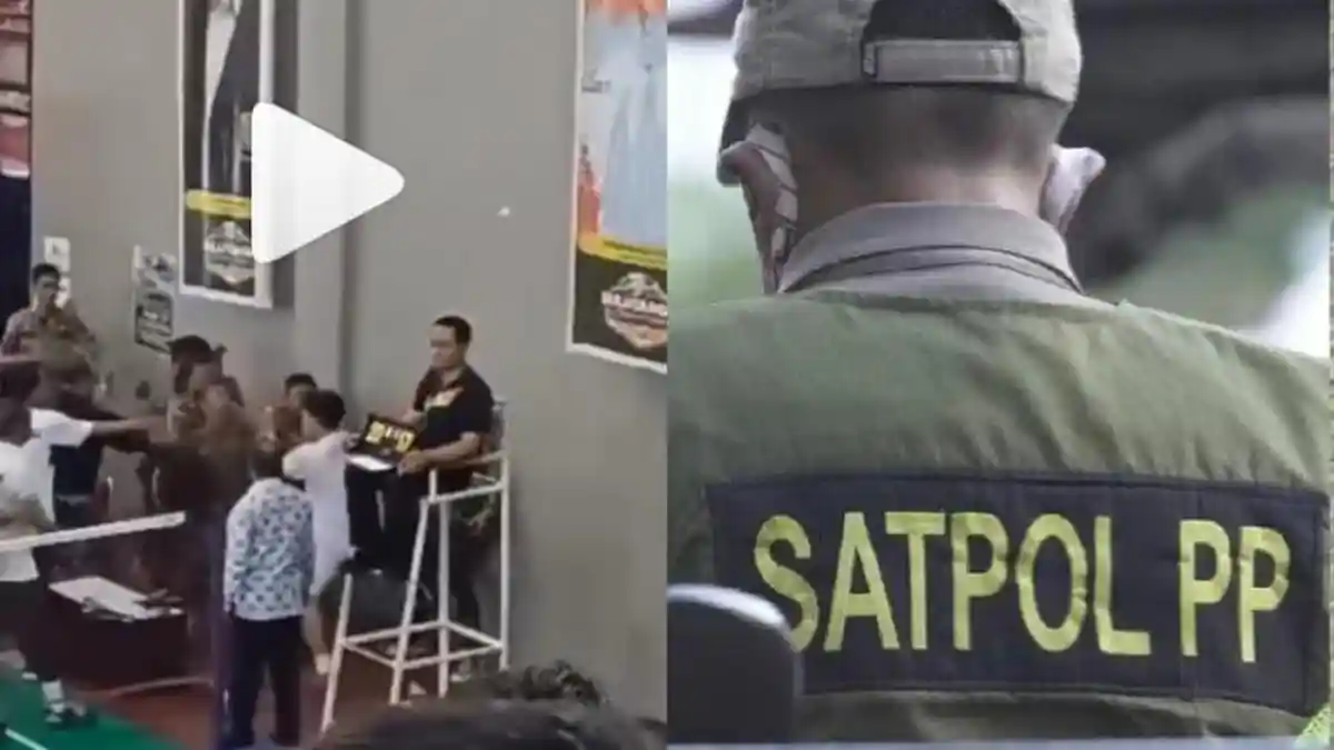 Netizen Ungkap Penyebab Perkelahian Satpol PP Pemprov Sulsel, Sosok Pria Bertopi Jadi Sorotan