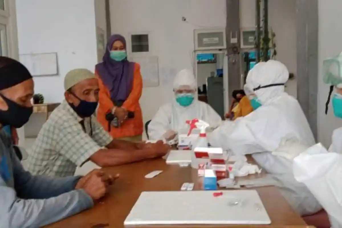 Rapid Test Massal di Abdya Berakhir Hari Ini, Ini Jumlah Sampel yang Diperiksa dan Hasilnya