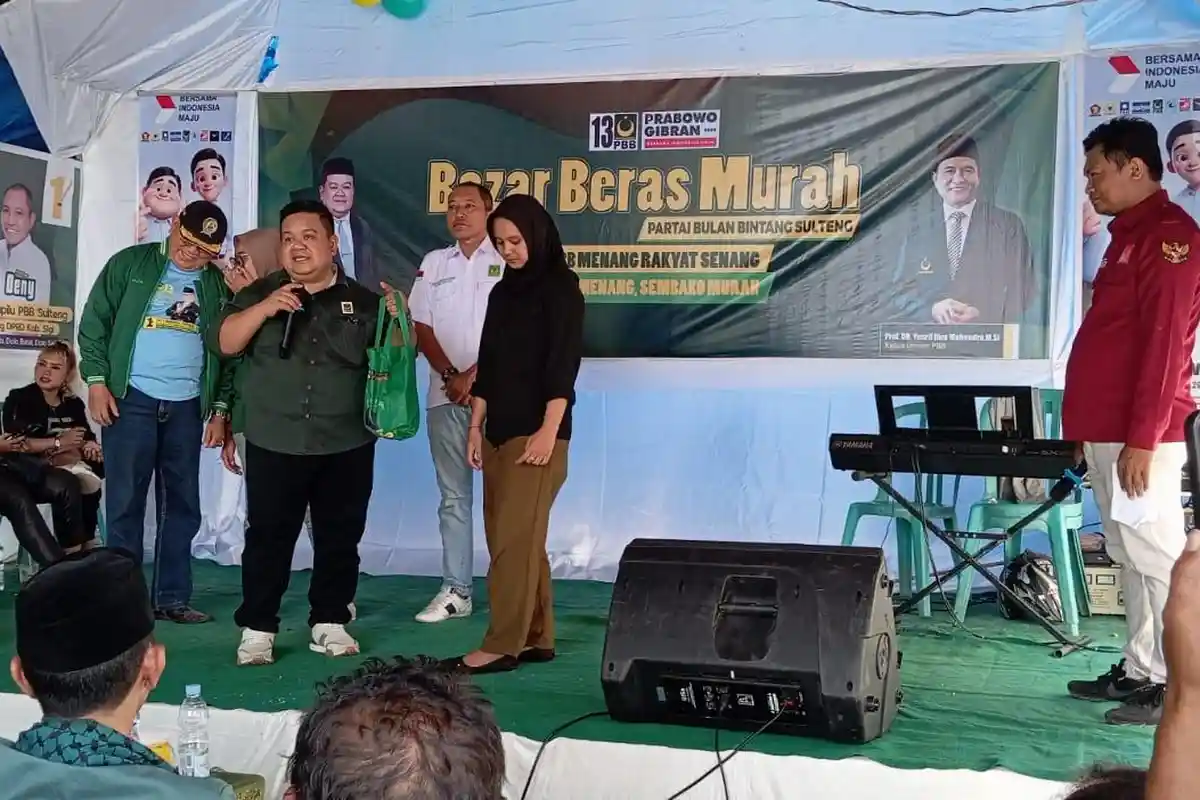 PBB Sulteng Buka Lapak Beras Murah Jelang Voting Day di Kota Palu dan Sigi, 2 Kg Seharga Rp 13 Ribu