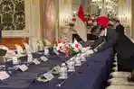 Benang Putih dan Omotenashi Jepang di Balik Pertemuan Prabowo-Sanae Takaichi di Istana Akasaka