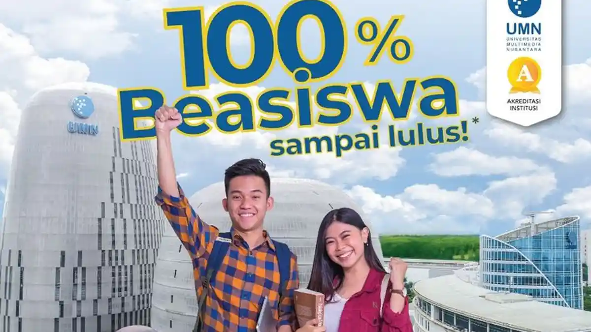 Universitas Multimedia Nusantara Memberikan Beasiswa Bebas Uang Kuliah Sampai Lulus