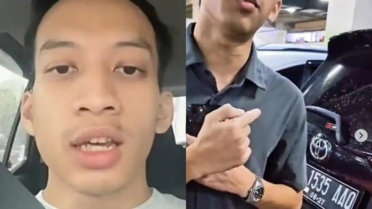 Sempat Sombong Ngaku Anak Propam, Terkuak Sosok Pengendara Mobil Barang Bukti, Bohong soal Orangtua