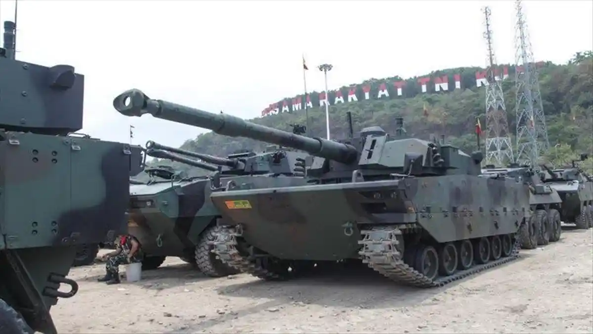 Dipamerkan di HUT TNI, Ini Kemampuan Tank Buatan Turki-Indonesia ...